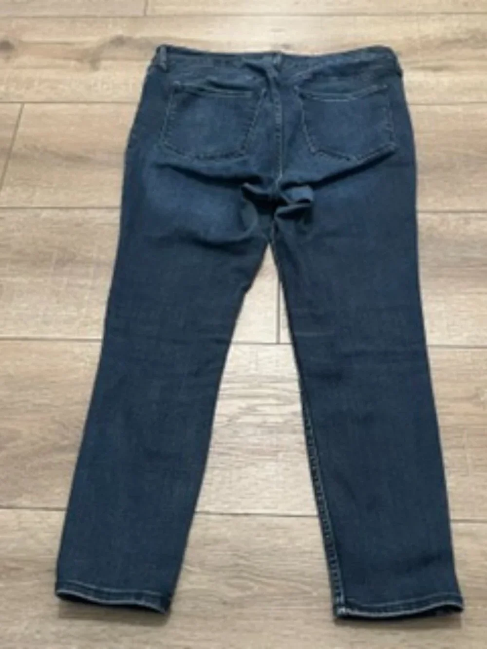 Old Navy Rockstar Jeans Women’s size 14 Short High Rise Super Skinny Blue Pants